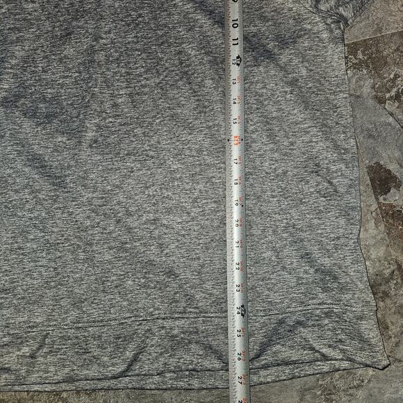 Hickey Freeman New York Gray 1/4 Zip Lightweight Pullover Size Large - Picture 7 of 8